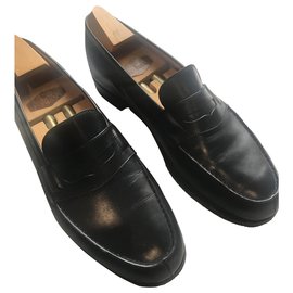JM Weston-jm weston moccasin 180 Black Box 9C 43-Black