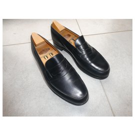 JM Weston-jm weston moccasin 180 Black Box 9C 43-Black