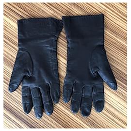 Dior-Handschuhe-Dunkelbraun