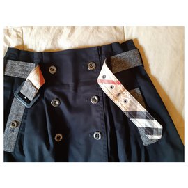 Burberry-Skirts-Dark blue