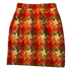 Gonna Moschino in lana multicolore 36 Multicolore