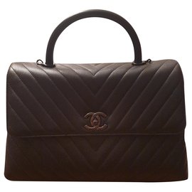 Chanel-Handbags-Black