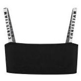 Christian Dior Black Cloth Top Black
