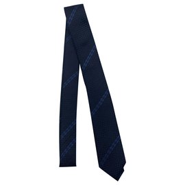 Chanel Cravatte Blu navy