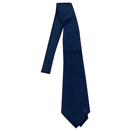 Chanel Krawatten Marineblau