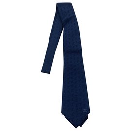 Chanel-Cravates-Bleu Marine