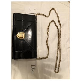 Dior-Diorama clutch-Black