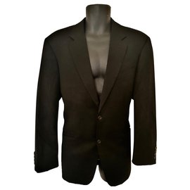 Hugo Boss-Blazers Jackets-Black