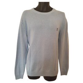 Yves Saint Laurent-Sweaters-Blue