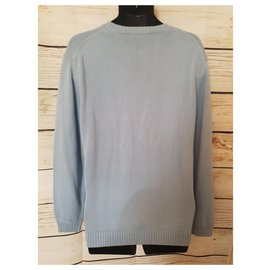 Yves Saint Laurent-Sweaters-Blue
