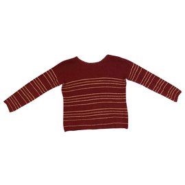 SéZane TAMARA Golden Bordeaux