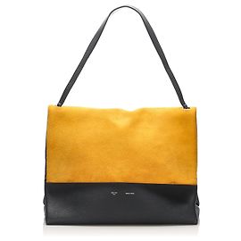 Céline Borsa a tracolla All Soft Celine gialla Nero Giallo
