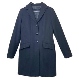 Max & Co Schwarzer Mantel Schwarz