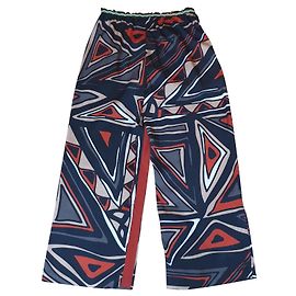 Pantalon à motifs multicolores Maliparmi Multicolore