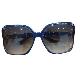 Gafas de sol de bambú Gucci Negro