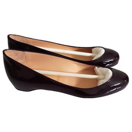 Christian Louboutin-Christian Louboutin fifi ballet flats-Prune