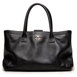 Chanel-Executive Cerf Tote bag-Black