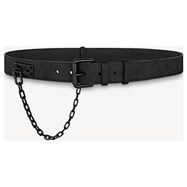 Assinatura Louis vuitton 35mm mm 90cm Preto