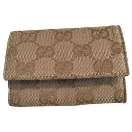 Gucci Purses, wallets, cases Brown Beige Fuschia