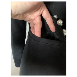 Zara-Manteaux, Vêtements d'extérieur-Noir