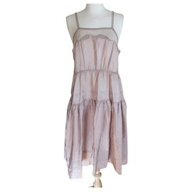 Robe See by Chloé en soie et polyester Autre