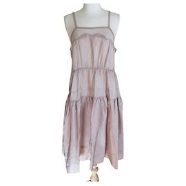 Vestido See by Chloé de seda e poliéster Outro