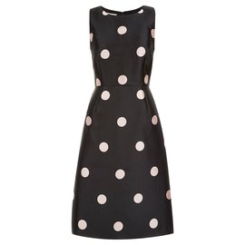 Hobbs Kleider Schwarz Pink