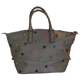 Bottega Veneta Knot Handbag Grey