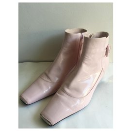 Louis Vuitton-Ankle Boots-Pink