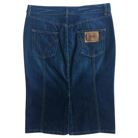 Dolce & Gabbana-Skirts-Dark blue