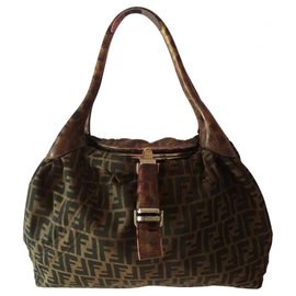 Fendi-Spy pumpkin fabric-Brown