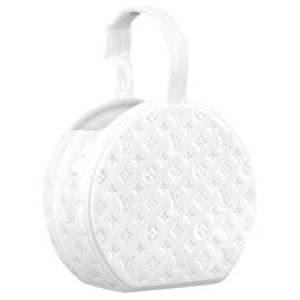 Louis Vuitton-Florero LV porcelana nuevo-Blanco