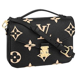 Louis Vuitton LV Metis black leather new Black