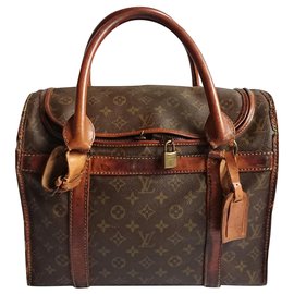 Louis Vuitton-Sac de voyage-Marron