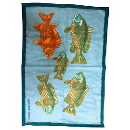Hermès Lagoon fish Light blue
