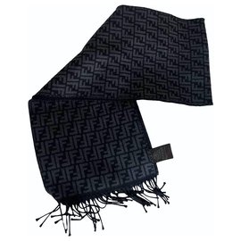 Fendi-Fendi Logo Monogram-Black