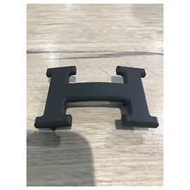 Hebilla Hermès 5382 PVD mate 32MM Negro