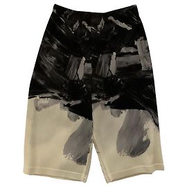 Issey Miyake Hose von Homme Plissé Mehrfarben