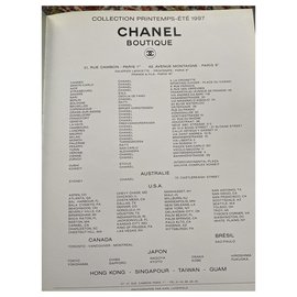 Chanel-Livre Chanel Collection Printemps-Ete 1987-Autre