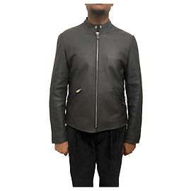 Sandro Lederjacke aus Lammleder marineblau Marineblau