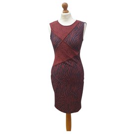 Liu.Jo Robe zèbre Liu Jo avec dentelle Multicolore