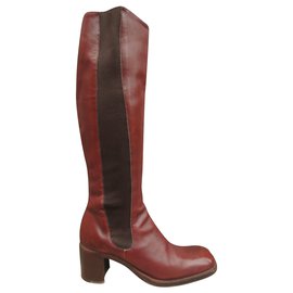 Free Lance Botas Lance p grátis 37,5 Marrom