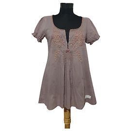 Blusa de algodão Odd Molly cinza Cinza