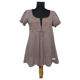 Camicetta in cotone Odd Molly grigia Grigio