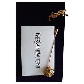 Yves Saint Laurent Pins e spille D'oro