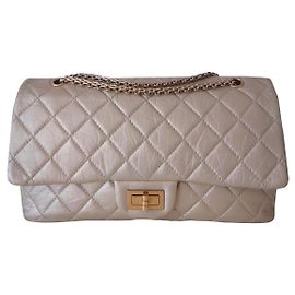 Sac Chanel 2.55 Maxi Doré Bijouterie dorée
