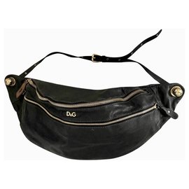Dolce & Gabbana-Banana / shoulder bag-Black