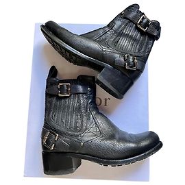 Christian Dior DIOR BIKER CANNAGE BO.OTS Black