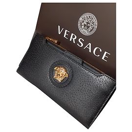 Versace carteras Negro