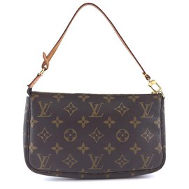 Louis Vuitton-Louis Vuitton Pochette Accessoire Toile Monogram-Marron